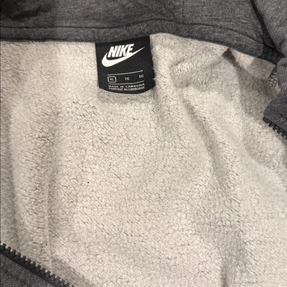 Nike Charcoal Full-Zip Hoodie - Picture 11 of 12